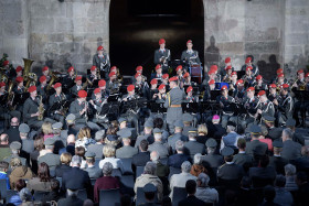 Die Gardemusik unter der Leitung von Obstlt KRAUSZ (© Gunter Pusch)